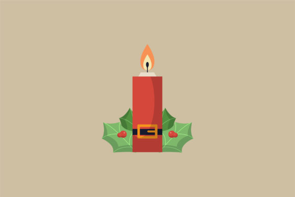 Candle Graphics Illuminate Seasonal Editorial Projects