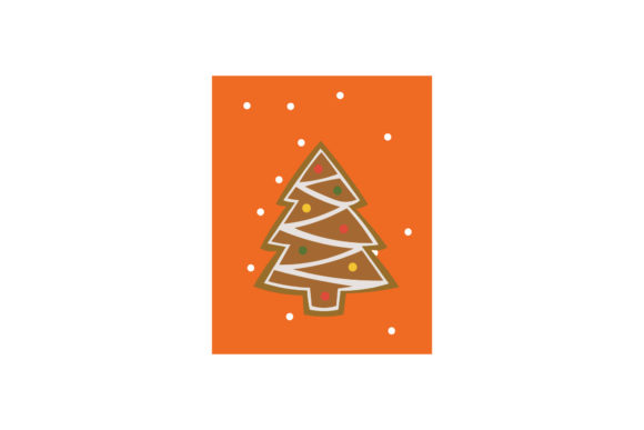 Christmas Food Ginger Bread Illustration for Graphics