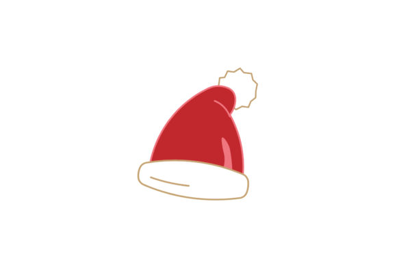 Christmas Hats Vectors for Embroidery Projects