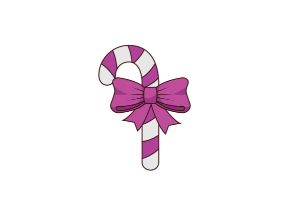 Christmas Illustration Stick Candys: A Versatile Graphics Asset