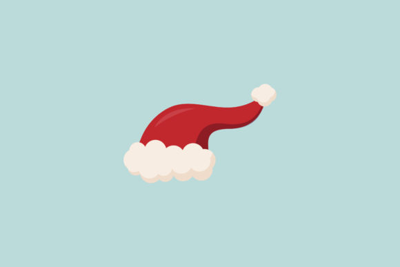 Christmas Santa Claus Hats Illustrations for Creative Graphics