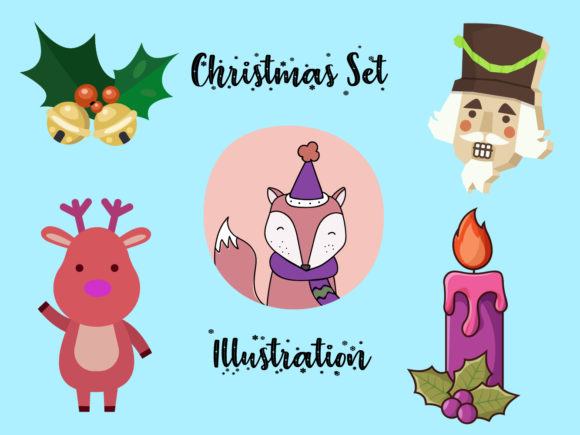 Christmas Vector Bundle Set for Kids 16: A Graphics Gem