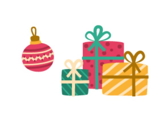 Colorful Gift Box Christmas Illustration: A Graphics Review