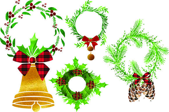 Crafting Festive Graphics: A Designer's Review of Christmas Wreaths