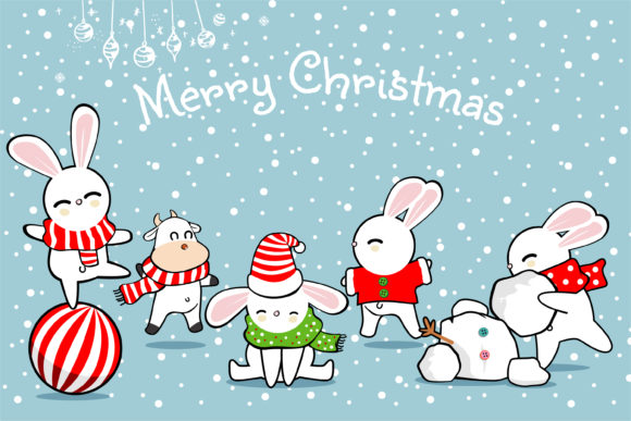 Cute Rabbit Cow Christmas: A Graphic Designer's Review for Local Branding
